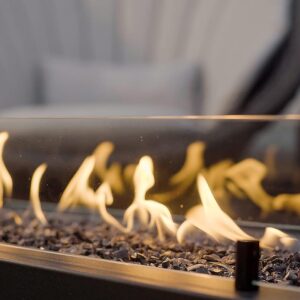 Alternative view of Planika Rio outdoor gas fire pit