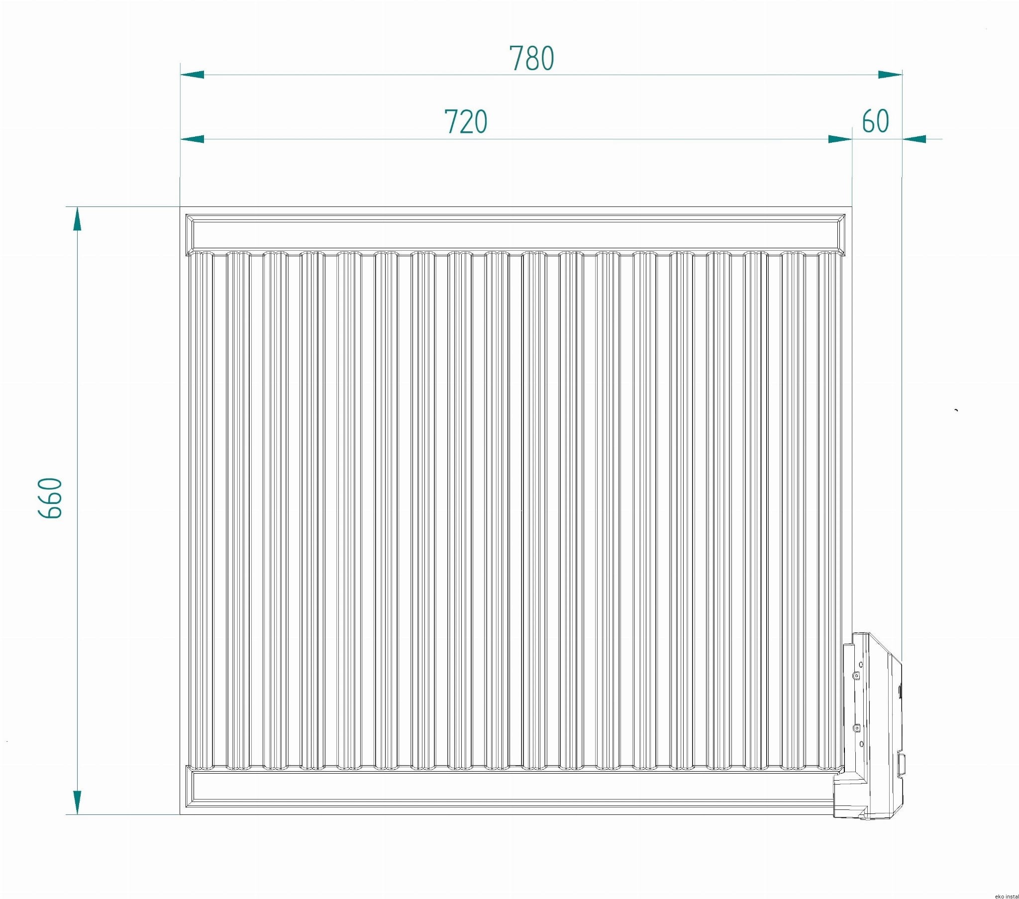ELPE 1000W LCD electric oil heater (780x660) - Image 10