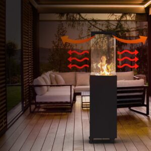 Elegant gas patio heater FARO - Image 7