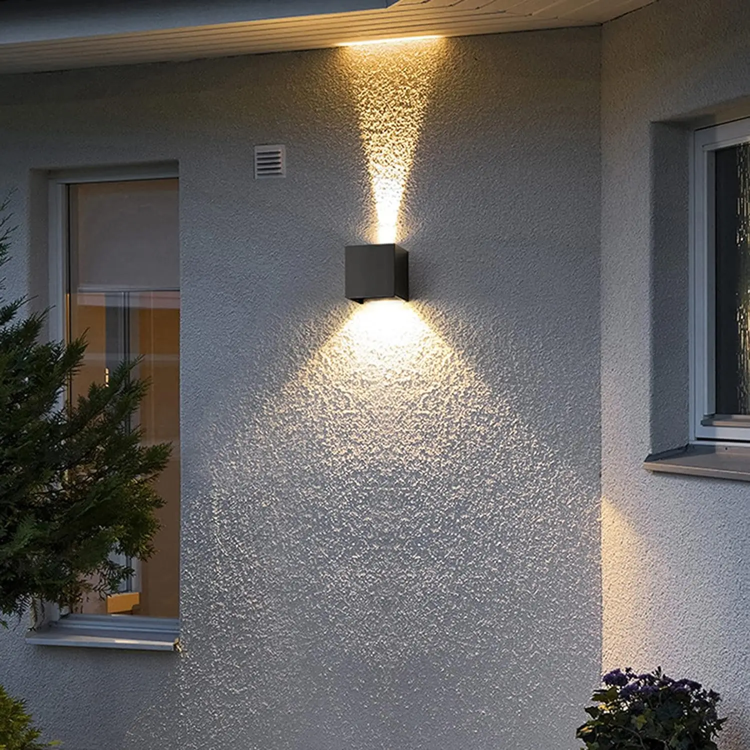 MARPOU Led Wall Lamp Outdoor/ Indoor Waterproof IP 65 Surface Mounted LED Up and Down Wall Light Porch Garden 6W AC 90-260V MARPOU Led Wall Lamp Outdoor/ Indoor Waterproof IP 65 Surface Mounted LED Up and Down Wall Light Porch Garden 6W AC 90-260V