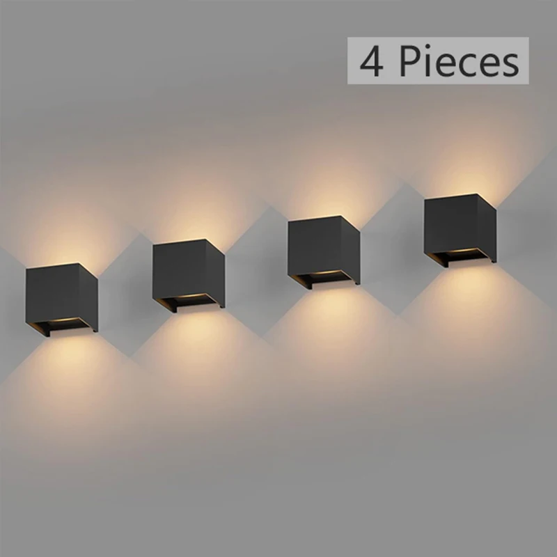 MARPOU Led Wall Lamp Outdoor/ Indoor Waterproof IP 65 Surface Mounted LED Up and Down Wall Light Porch Garden 6W AC 90-260V - Image 6