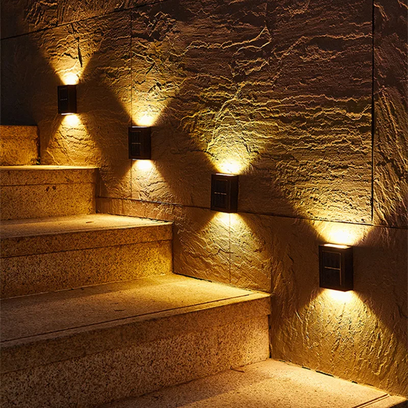 Alternative view of 1~16PCs Smart Solar LED Outdoor Light Waterproof Garden Decor Lamps for Balcony yard Street Wall Light Outdoor Solar Lamp