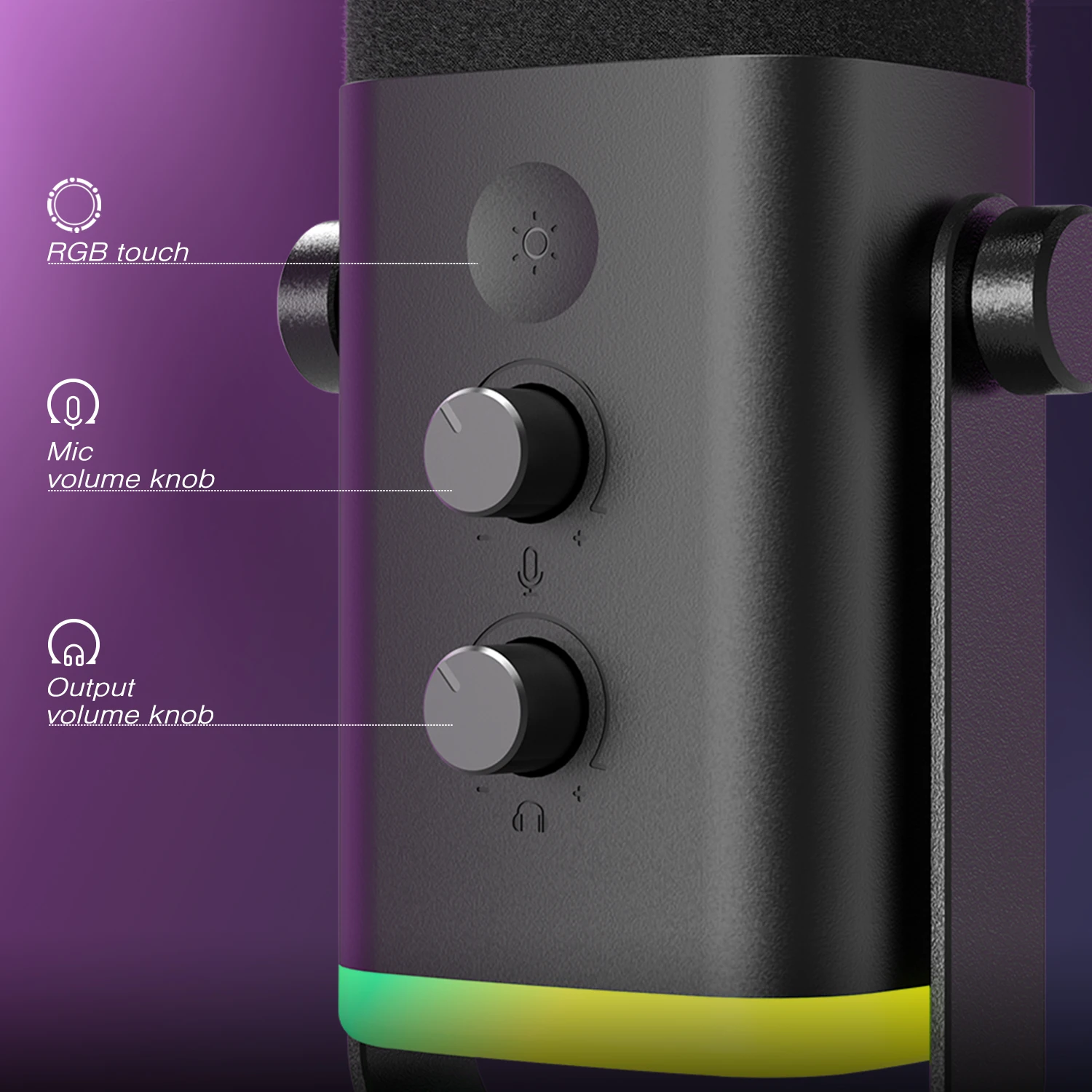 FIFINE Ampligame AM8 Dynamic USB/XLR Microphone - Image 4