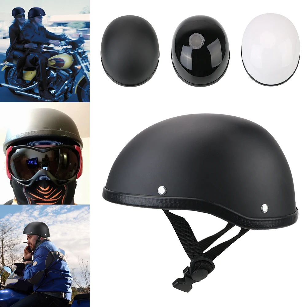 Motorcycle Helmet MTB Bike Unisex Cycling Safety Protector Half Face Type Retro Vintage Ultralight Fashion Motorbike Accessories