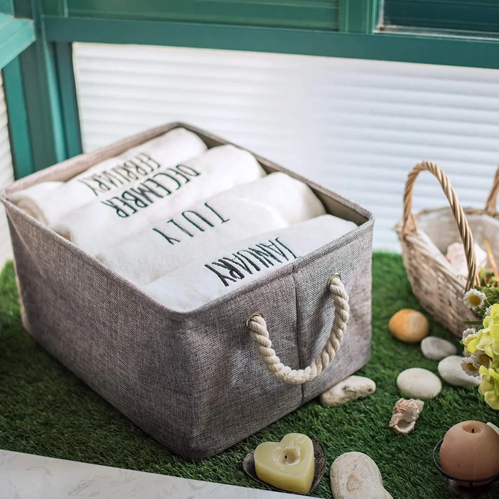 Folding Linen Storage Box Folding Linen Storage Box