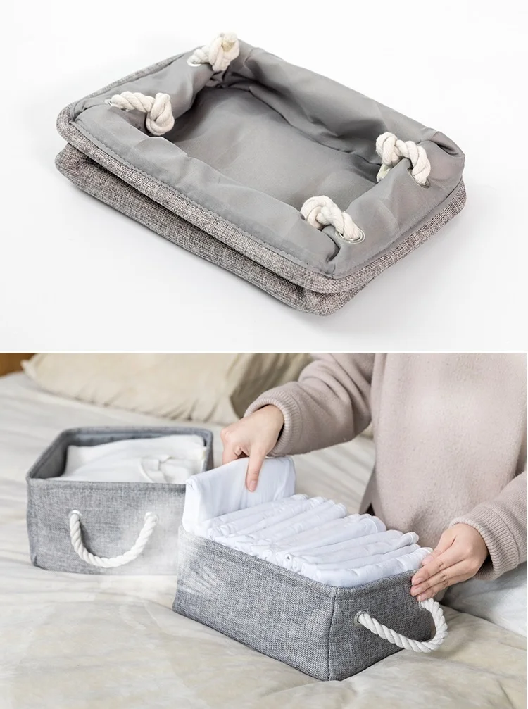 Folding Linen Storage Box Folding Linen Storage Box