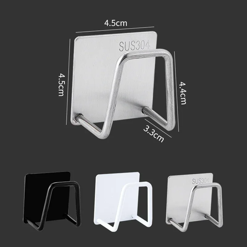 Kitchen Sponges Racks Self Adhesive Sink Sponges Drain Drying Rack Holders Kitchen Sink Accessories Dropshipping Stainless Steel - Image 6