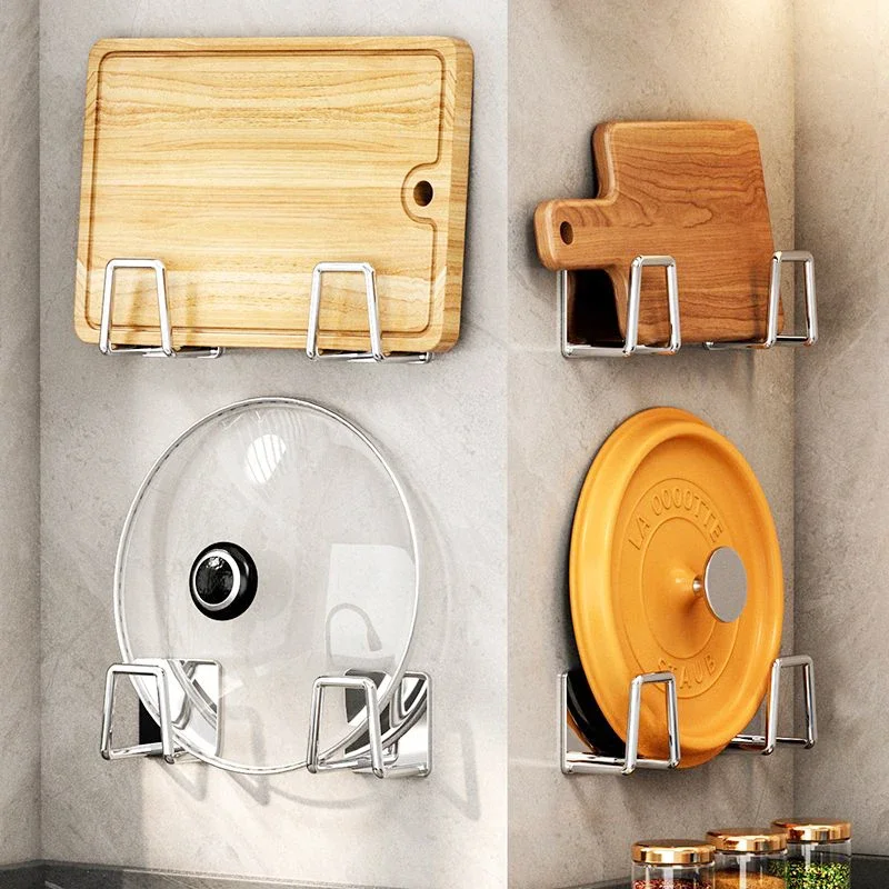 Alternative view of Kitchen Sponges Racks Self Adhesive Sink Sponges Drain Drying Rack Holders Kitchen Sink Accessories Dropshipping Stainless Steel