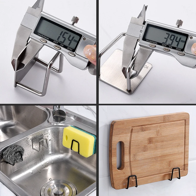 Kitchen Sponges Racks Self Adhesive Sink Sponges Drain Drying Rack Holders Kitchen Sink Accessories Dropshipping Stainless Steel Kitchen Sponges Racks Self Adhesive Sink Sponges Drain Drying Rack Holders Kitchen Sink Accessories Dropshipping Stainless Steel