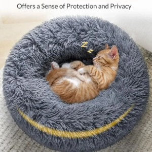 Alternative view of Super Soft Plush Round Pet Bed