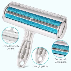 Alternative view of Pet Hair Remover Roller with Self-Cleaning Base