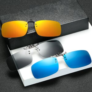 VIVIBEE Mirror Flip-Up Clip-On Sunglasses - Image 6