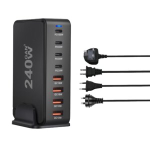 240W powerful desktop charger with 8 USB-C ports - Image 6