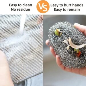 Thickened steel wire non-scratch cleaning cloth - Image 5