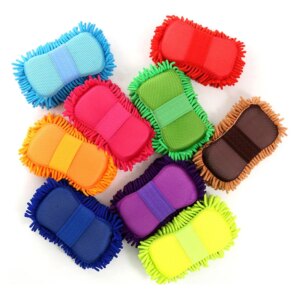 Microfiber car wash sponge for scratch-free cleaning - Image 6
