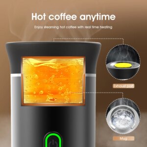Portable wireless espresso coffee maker 3-in-1 for travel - Image 4
