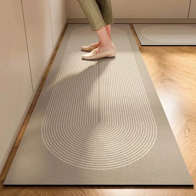 New 1 pc Japanese style soft kitchen diatomite mud floor mat, super anti slip, super absorbent, easy to handle carpet New 1 pc Japanese style soft kitchen diatomite mud floor mat, super anti slip, super absorbent, easy to handle carpet