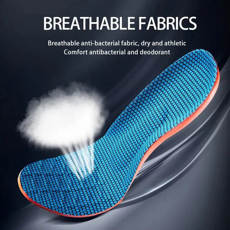Sport Insoles for Shoes Sole Shock Absorption Deodorant Breathable Cushion Running Insoles for Feet Man Women Orthopedic Insoles Sport Insoles for Shoes Sole Shock Absorption Deodorant Breathable Cushion Running Insoles for Feet Man Women Orthopedic Insoles