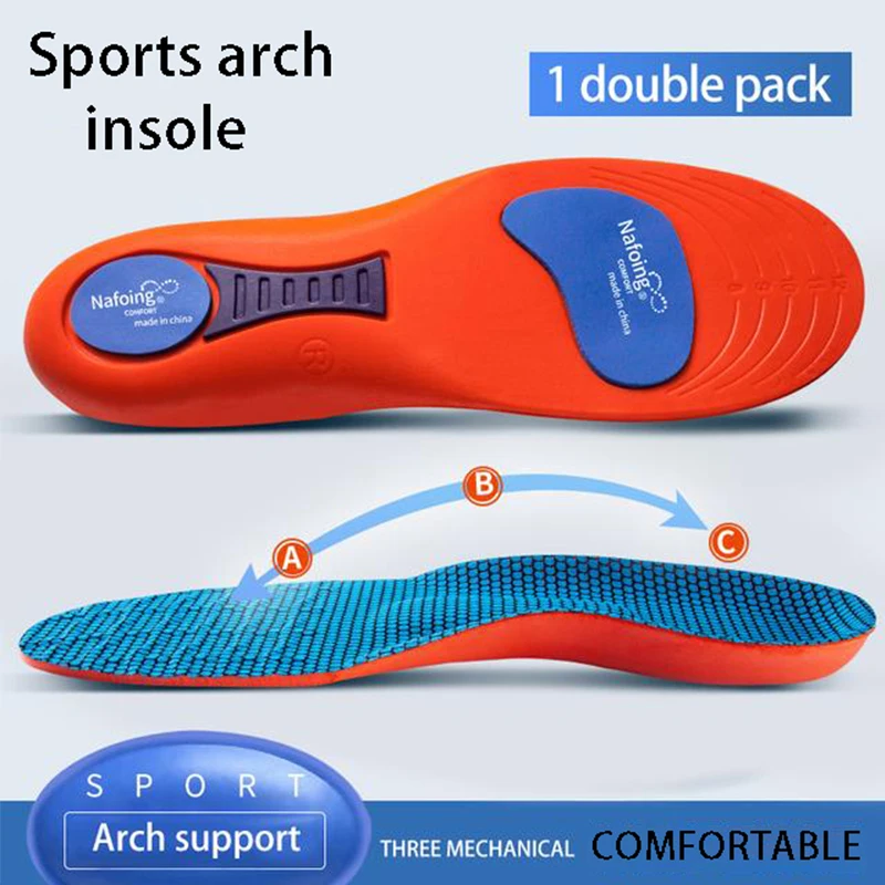 Sport Insoles for Shoes Sole Shock Absorption Deodorant Breathable Cushion Running Insoles for Feet Man Women Orthopedic Insoles Sport Insoles for Shoes Sole Shock Absorption Deodorant Breathable Cushion Running Insoles for Feet Man Women Orthopedic Insoles