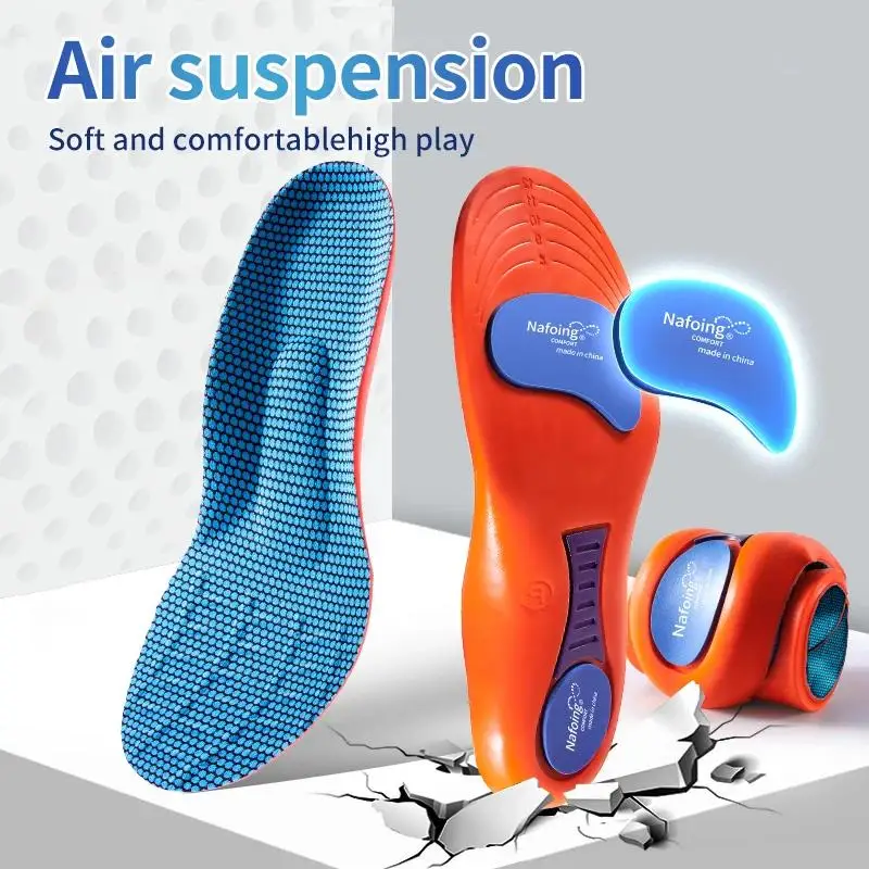Sport Insoles for Shoes Sole Shock Absorption Deodorant Breathable Cushion Running Insoles for Feet Man Women Orthopedic Insoles Sport Insoles for Shoes Sole Shock Absorption Deodorant Breathable Cushion Running Insoles for Feet Man Women Orthopedic Insoles