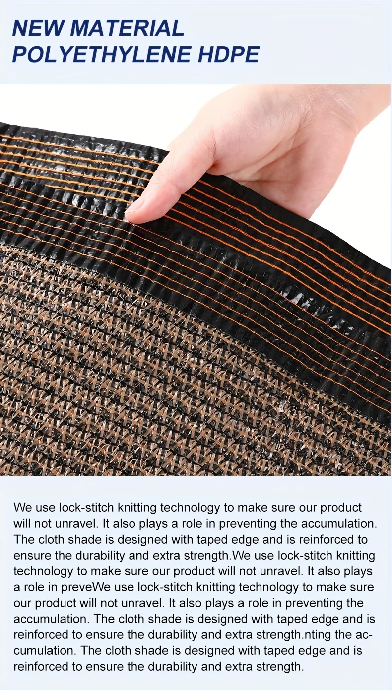 Garden Shade Cloth with Grommets