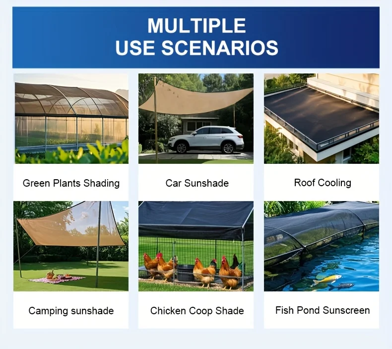 Garden Shade Cloth with Grommets