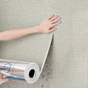 self adhesive wall