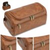 leather toiletry bag