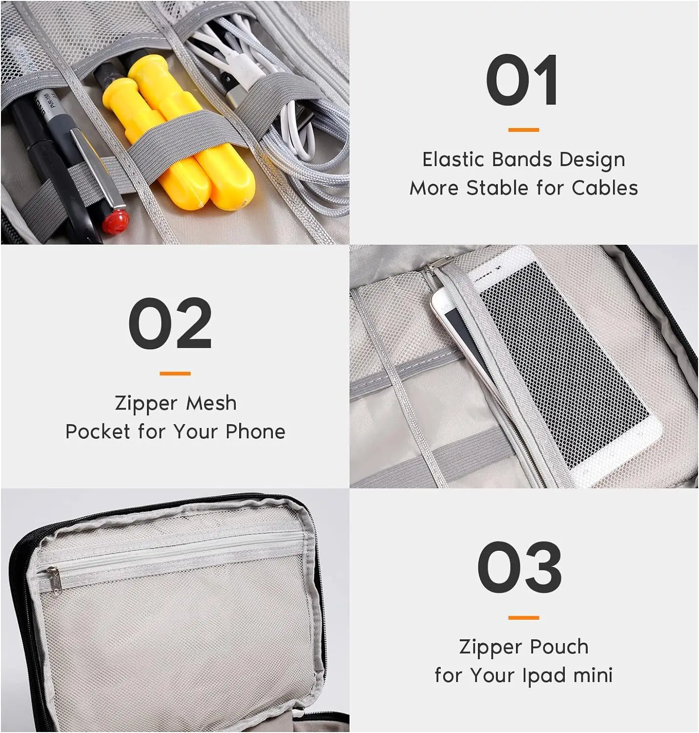 Waterproof Digital Cable Storage Organizer Waterproof Digital Cable Storage Organizer