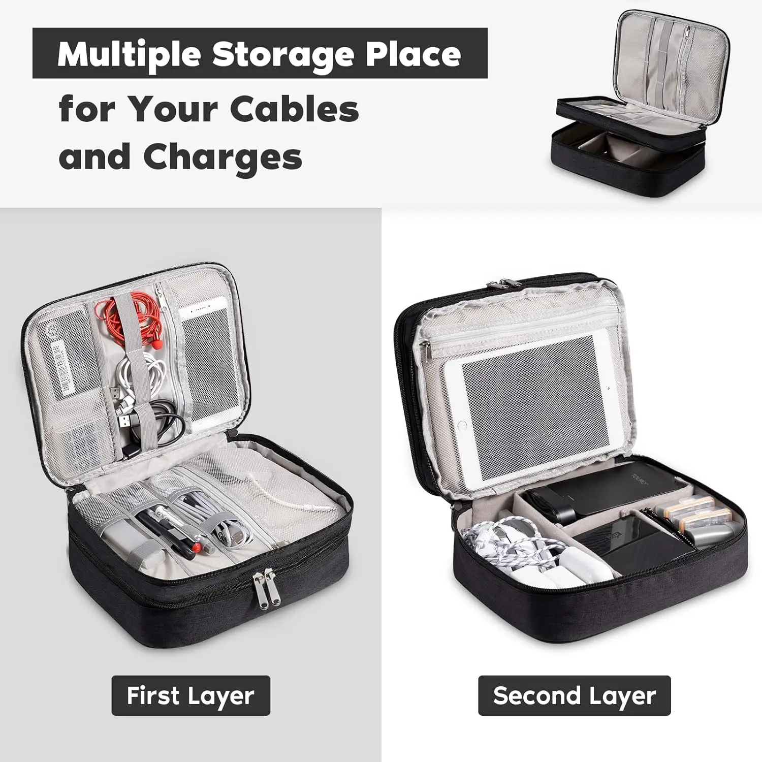 Waterproof Digital Cable Storage Organizer Waterproof Digital Cable Storage Organizer