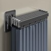 folding rod shower